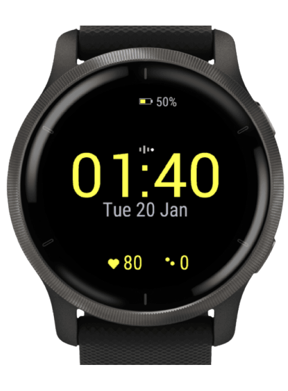 BeatBuddy Pro Watch Face on Garmin Venu 2