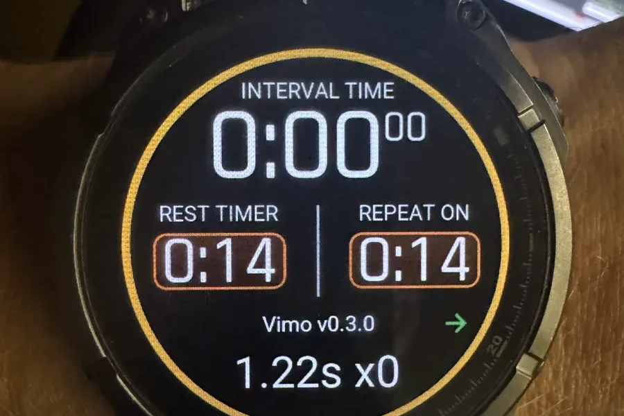Recording Your Vimo Tempo in Garmin, with FIT Developer Fields