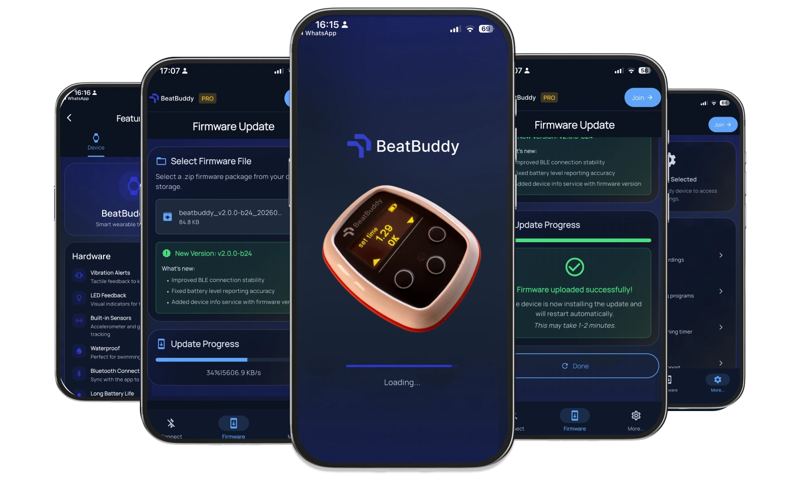 VimoSwim Connect App Screenshot